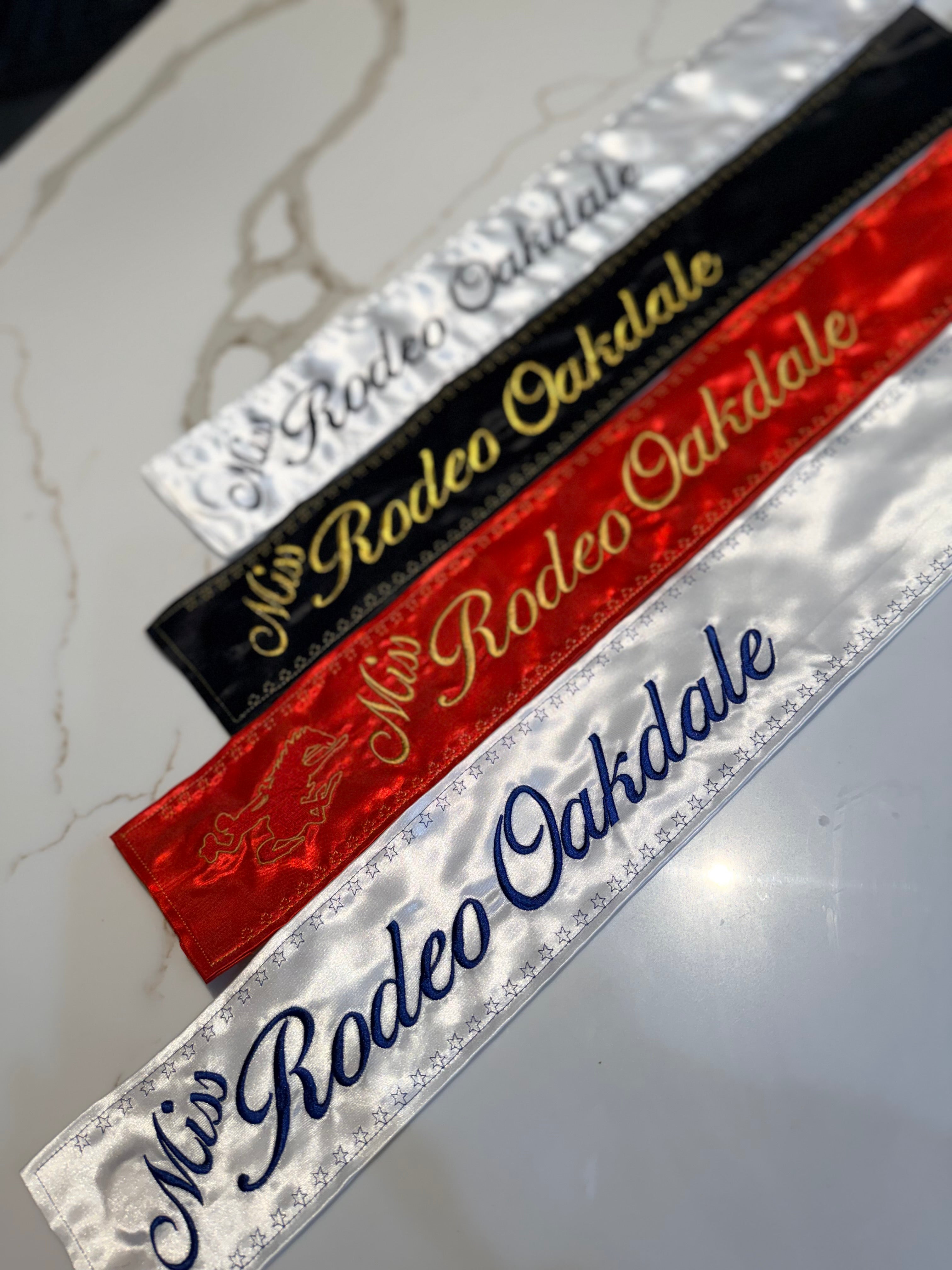 Title Sash / Contestant Sash