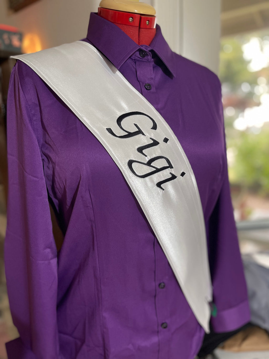 Name Only Sash