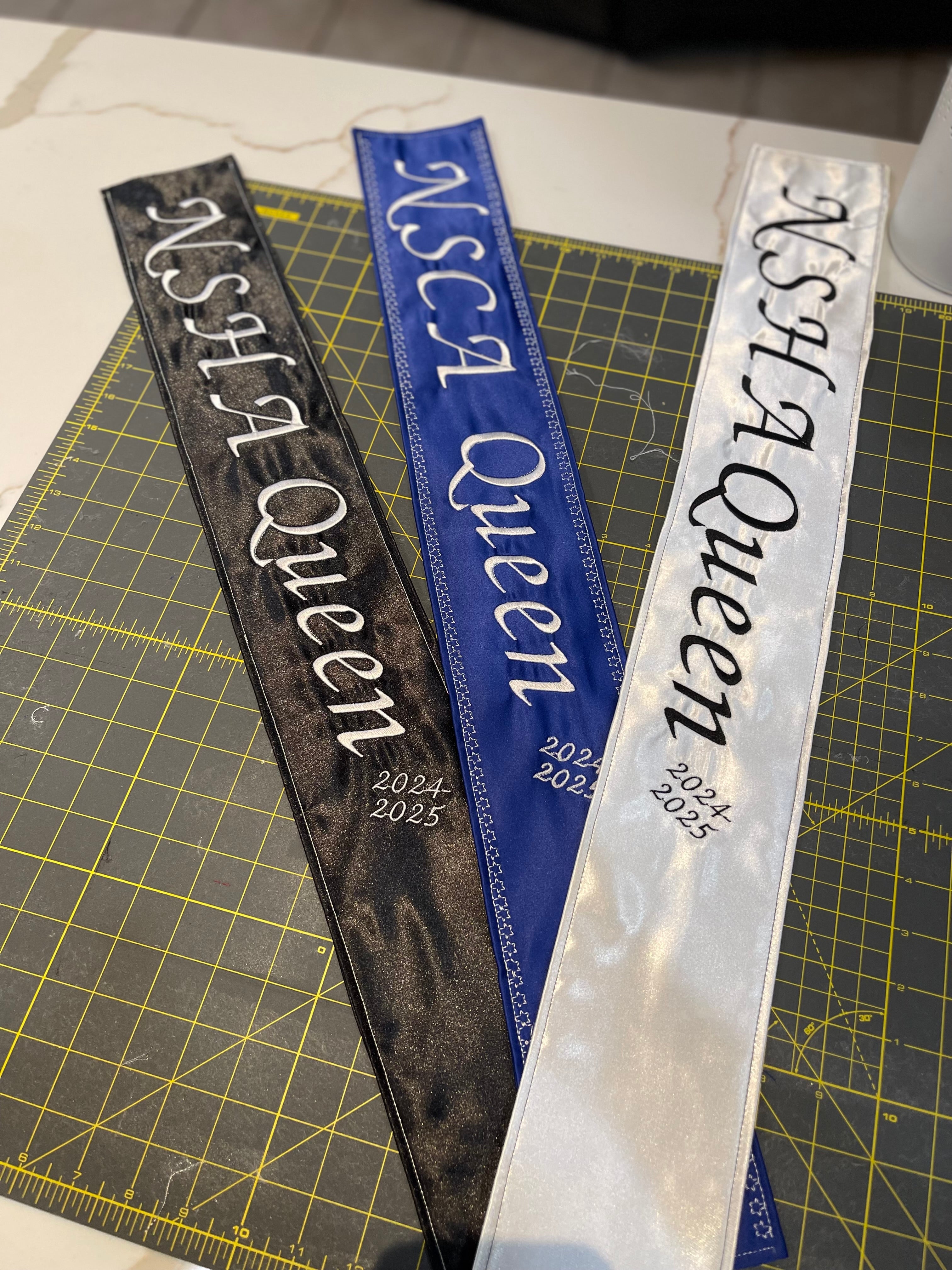 Title Sash / Contestant Sash